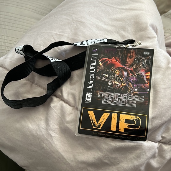 Other Rare Juice Wrld Vip Lanyard Poshmark